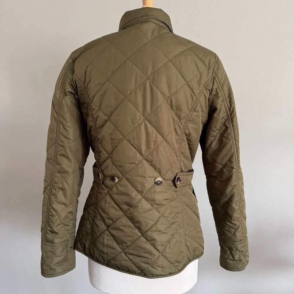 Barbour Nelson Quilted Jacket from The Barbour Tartan Collection | UK 12, US 8 - Picture 4 of 13